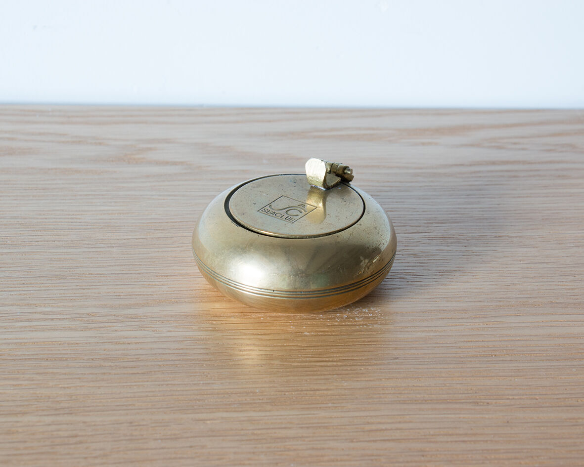 Brass ashtray