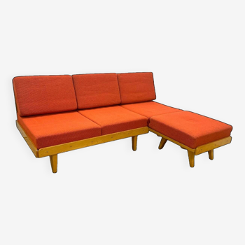 Jiràk designer sofa bed by TATRA, Vintage Czech 1970s