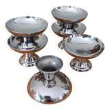 Guy Degrenne ice cream cups, set of 6