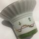 Haviland Old Paris Porcelain Candle Holder Green
