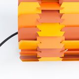 Suspension danoise vintage Facet pop de Louis Weisdorf, Lyfa, 1972