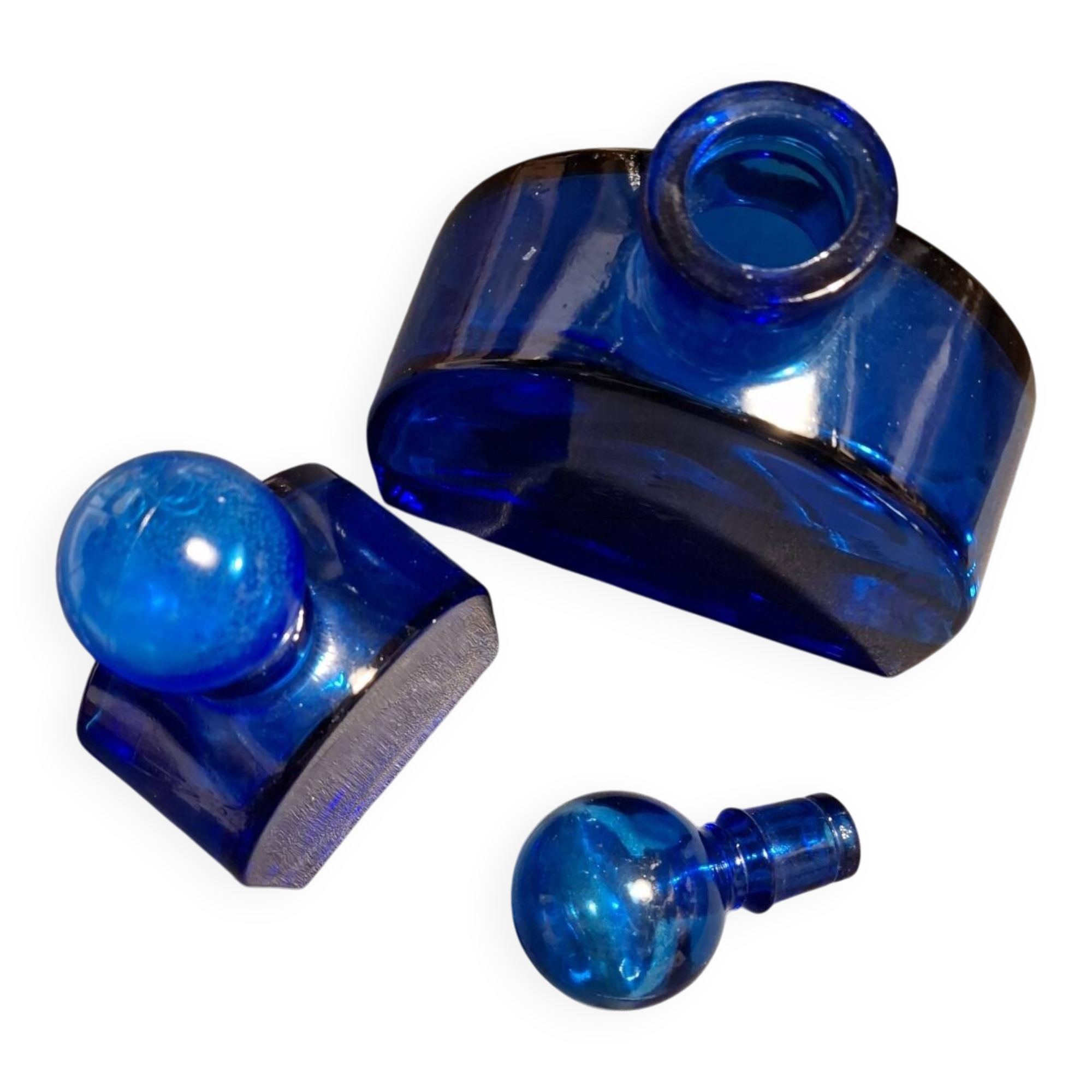 Lot de 2 carafes artisanales