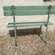 Vintage garden bench 50s