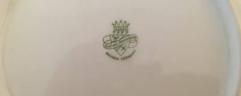 Vintage plate service