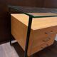Desk glass slab tray year 50