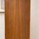 Rattan wardrobe with tapered legs from the 1960s.