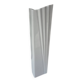 White designer vase