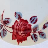 2 vintage mixed dinner plates from Badonviller and Moulin des Loups