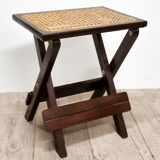 Old stool in cannage