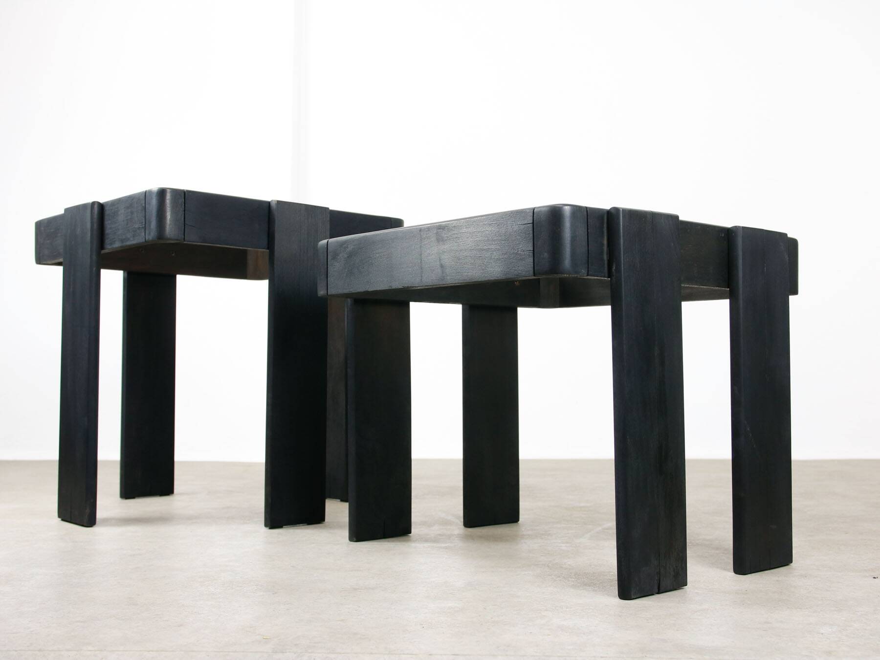 Vintage Nesting Tables by Gianfranco Frattini, Set of 2