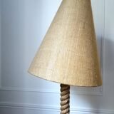 Rope floor lamp