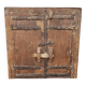 Old wooden tribal window