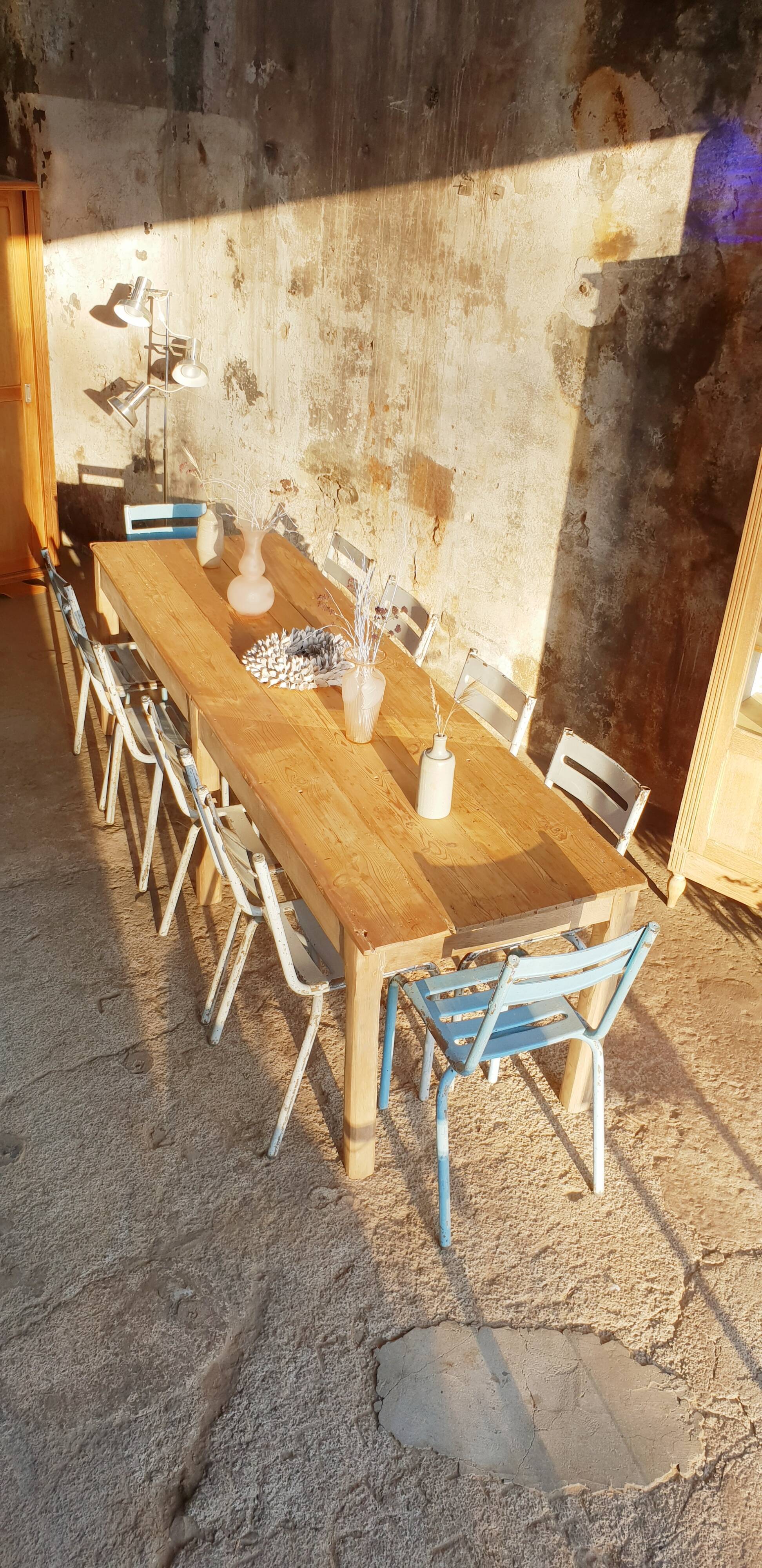 Vintage farmhouse table