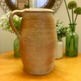 Pitcher in Sandstone of Puisaye or La Borne vintage