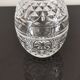 Old crystal drageoir/candy maker in the shape of an egg Cristal d'Arc