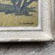 Mediterranean landscape painting signed L. Gontard