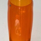 Vintage glass vase by Hysteria, 1980s.