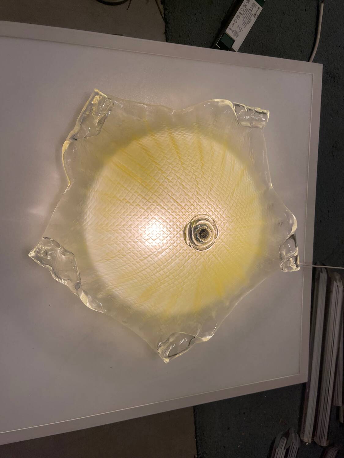 Venetian Murano Glass Sconces Set of 2