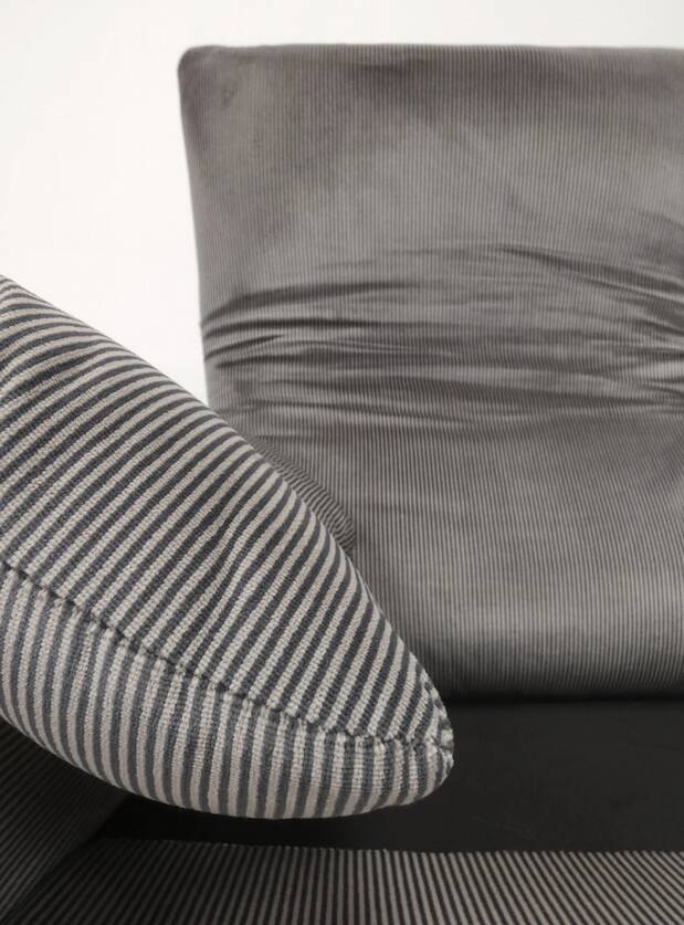 Cassina Maralunga 2 seater - bicolore gray