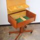 A small cabinet on castors, 1960s.