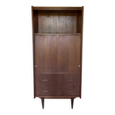 Secrétaire bibliothèque vintage scandinave