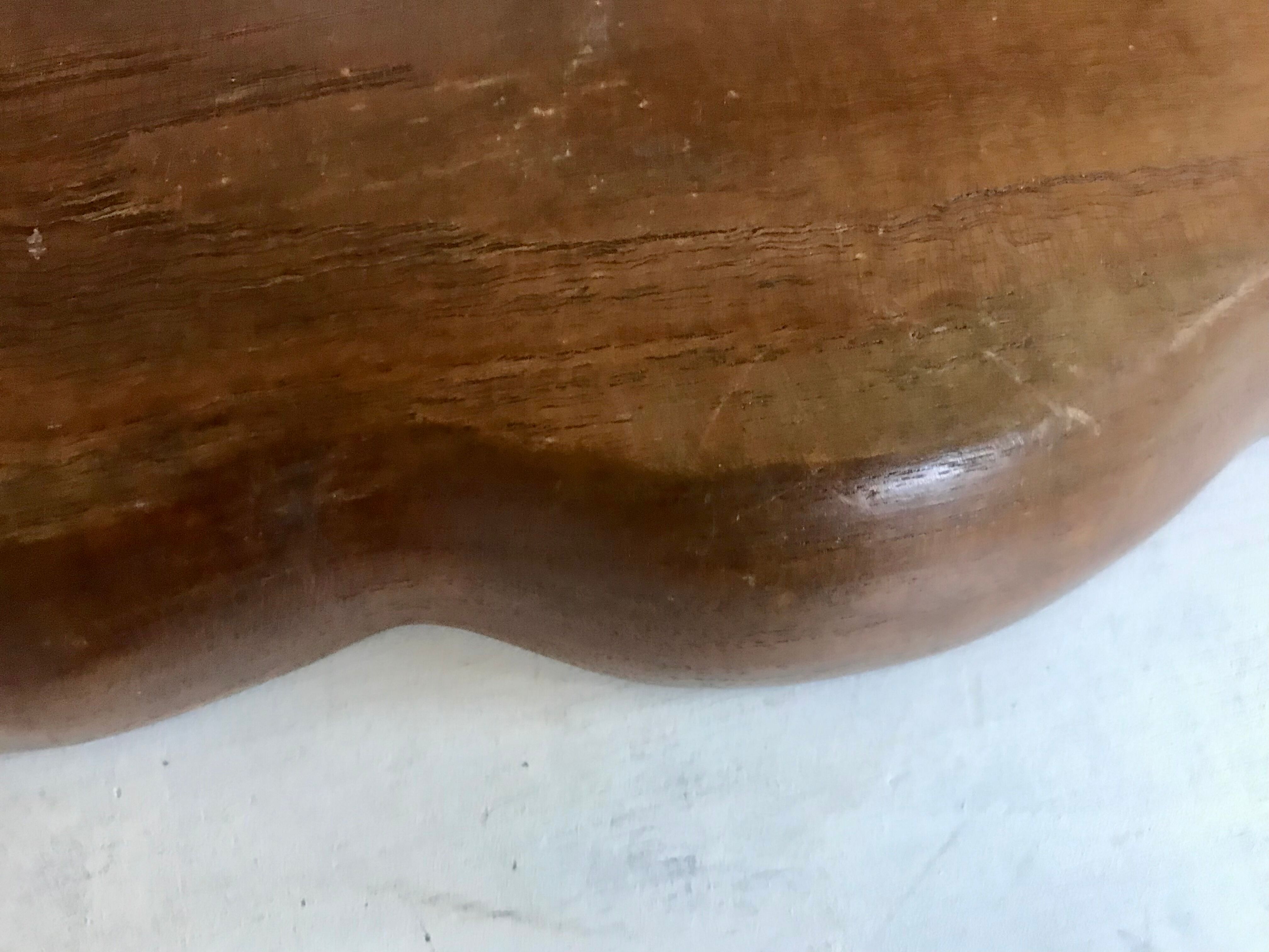 Vintage wooden pocket drain