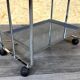 1960s 1970s Serving Cart Dinette Space Age in Metal Plastic