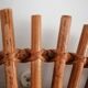 Vintage rattan mirror