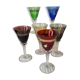 6 Murano wine glasses