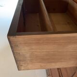 Pitch pine cabinet