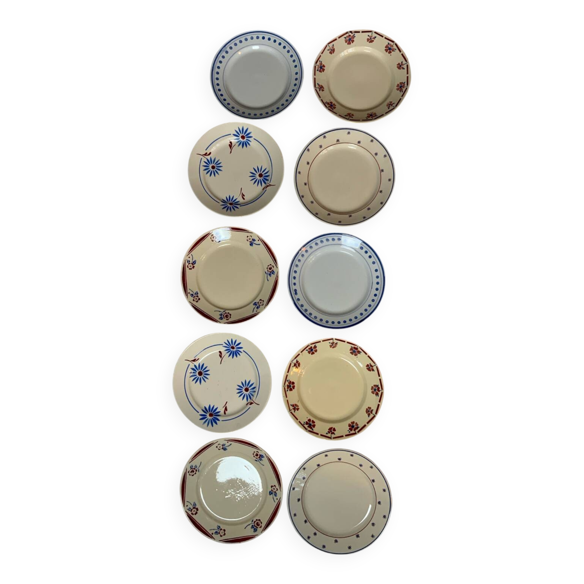Mismatched plates Iron Earth