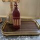 Vintage brass and formica tray 1950s