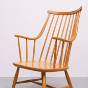 Grandessa Spindle back armchair by Lena Larsson for Nesto, Sweden 1960