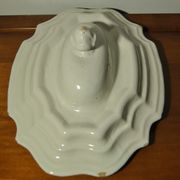 Vegetable soup tureen lid Moustiers 18th century South France
