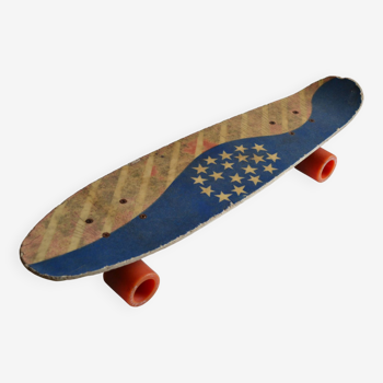 skateboard skate fiberglass USA flag 70s