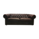 Canapé chesterfield anglais vintage