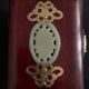 Jewel box, jade, brass, mahogany, china