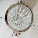 Champagne bucket in crystal 70s