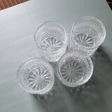 4 verres à whisky