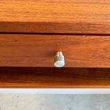 Table de chevet vintage Kai Kristiansen en teck
