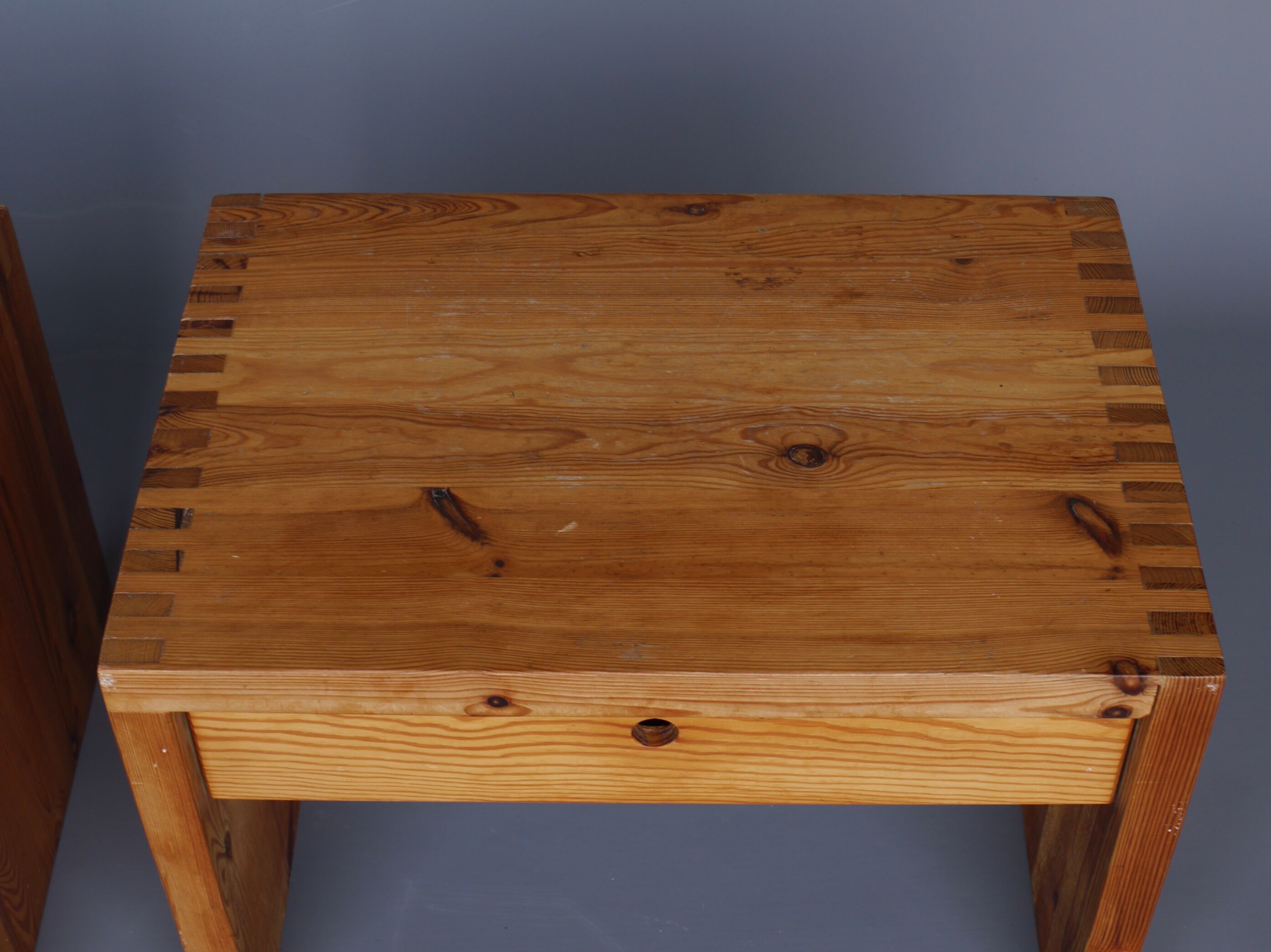 Bedside cabinets nightstands by Ate van Apeldoorn for Houtwerk Hattem