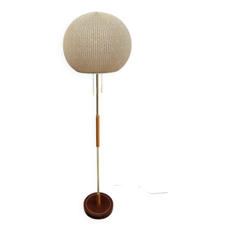 1960s floor lamp with globe shape shade