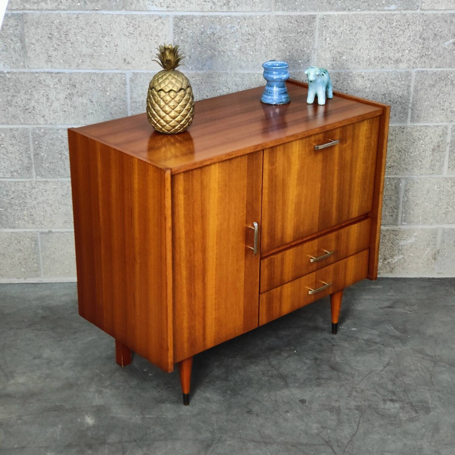 French Scandinavian style sideboard 1970