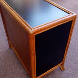 Rattan chest of drawers