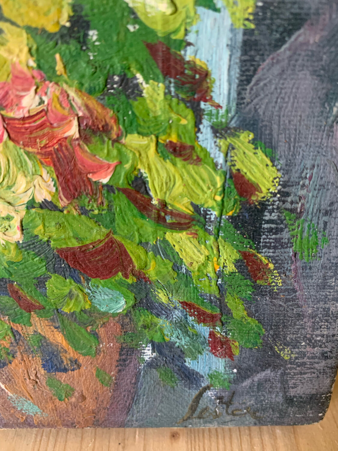 Oil painting on canvas