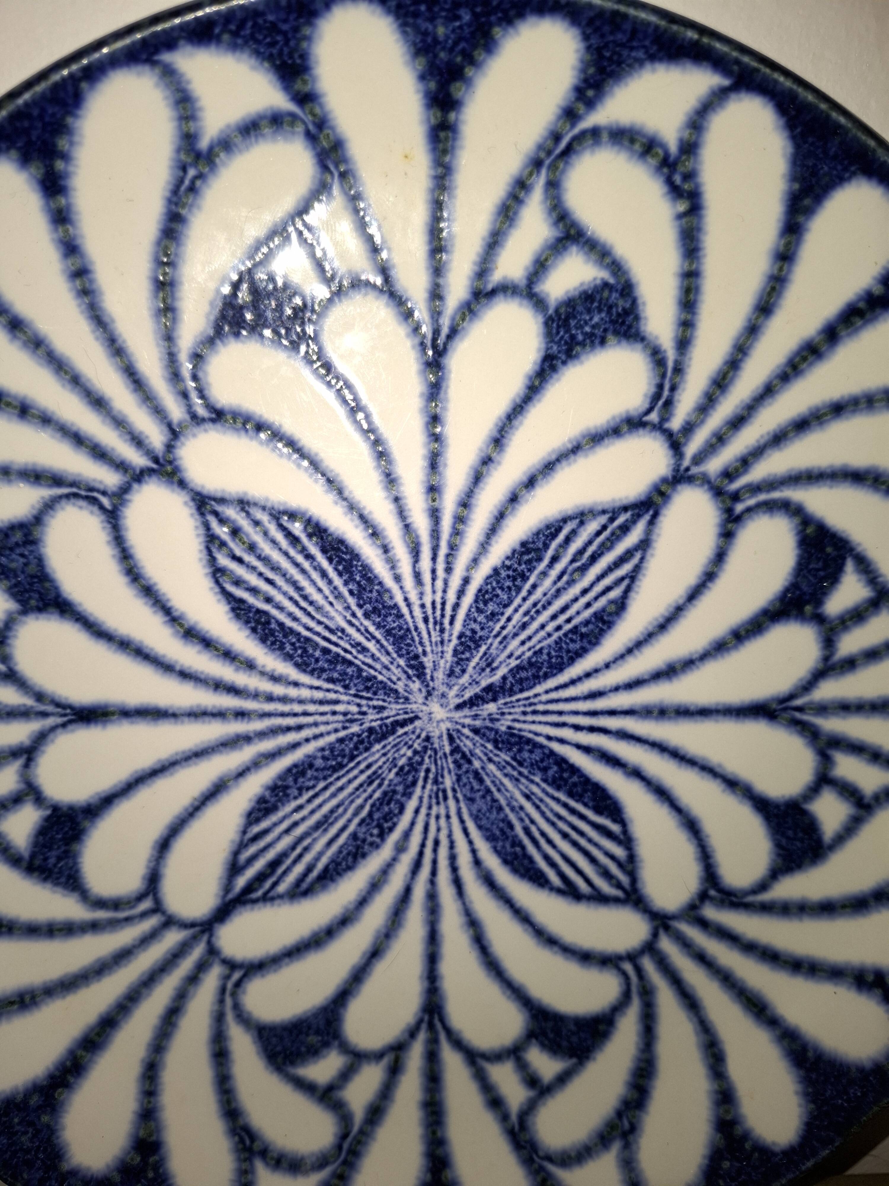 Assiette a dessert vintage