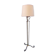 Lamppost twisted wrought iron and brass vintage