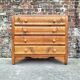 Art Deco commode, vintage antique piece with marble top.
