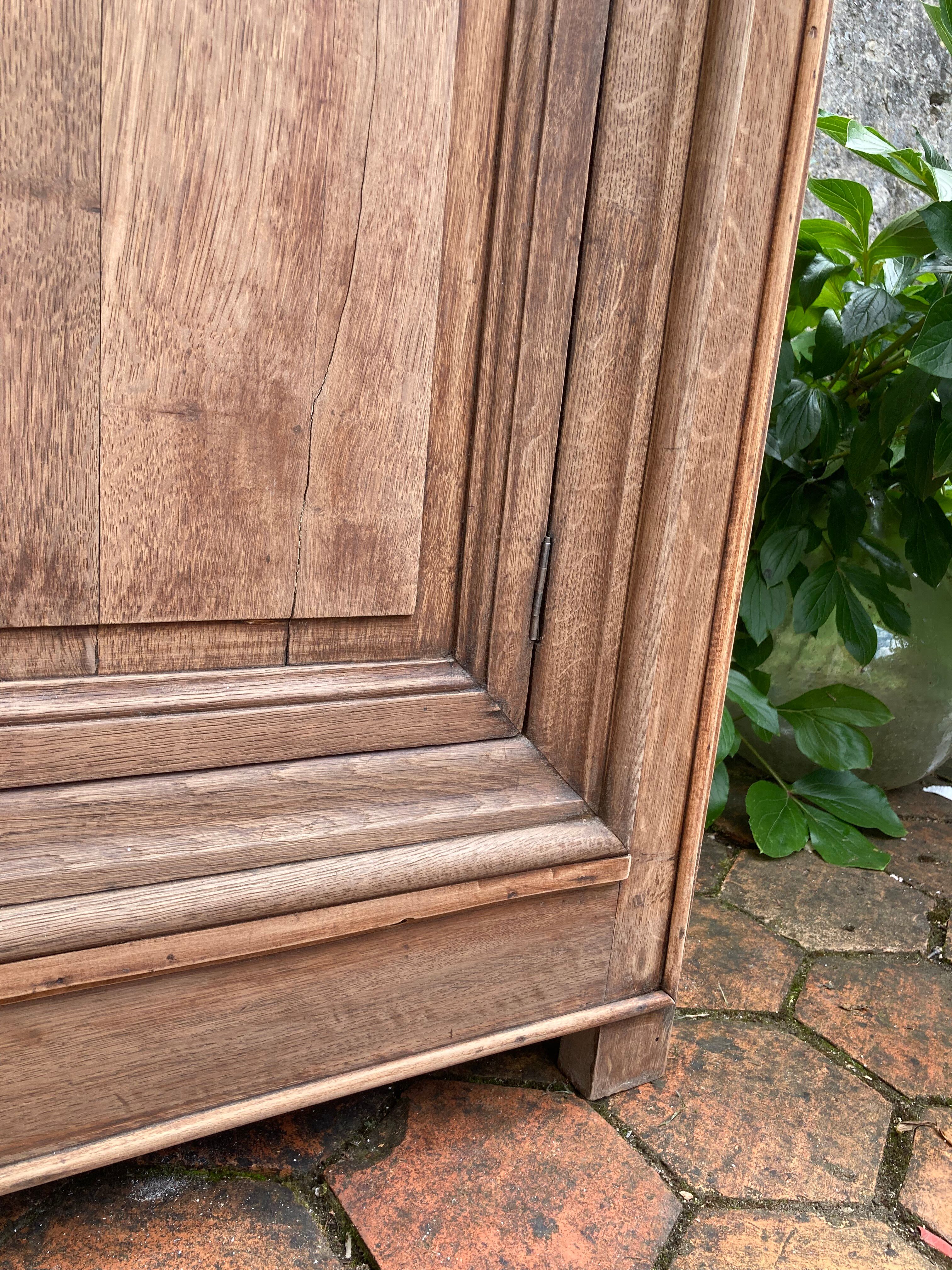 Antique solid wood sideboard