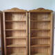 Pair of pine libraries